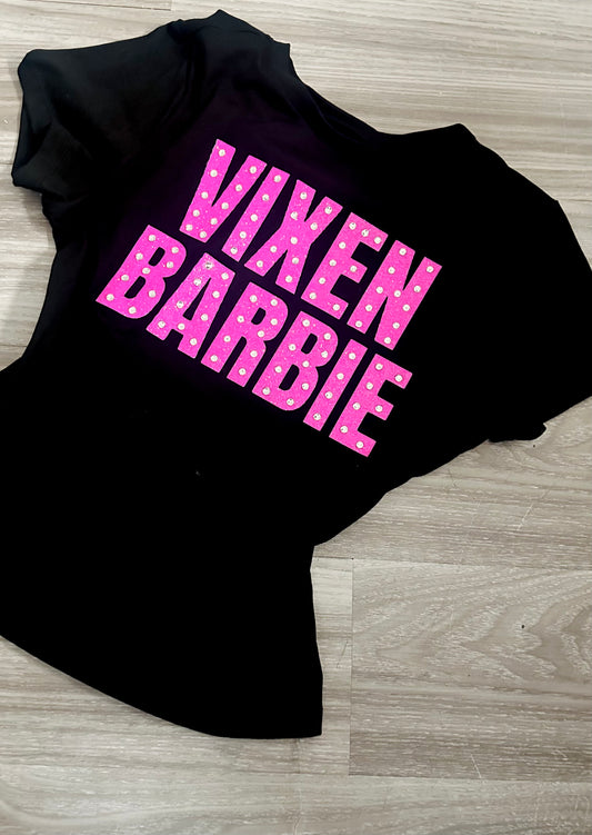 #VIXENBARBIE TEE PINK